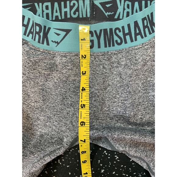 Gymshark Women's Gray Elastic Waist Pull On Athletic Leggings Size Medium - Picture 8 of 15